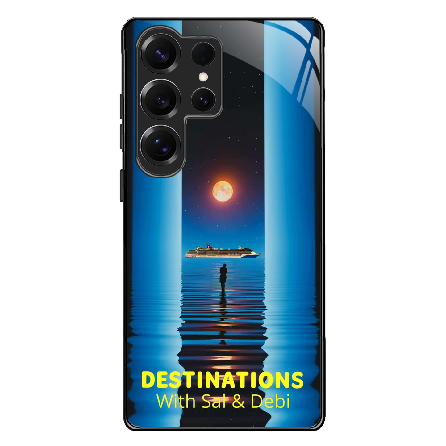 Funda de Teléfono Personalizada Exclusiva de Carnival Cruise Lines - ¡Personalízala con Tus Recuerdos!