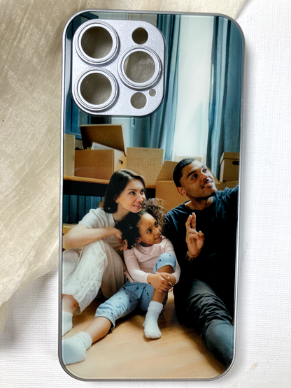 Bästa gåvan: Personligt telefonskal med dina foton, hög kvalitet.