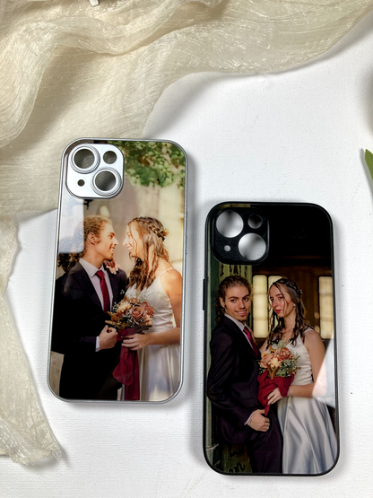 Bästa gåvan: Personligt telefonskal med dina foton, hög kvalitet.