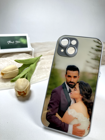Bästa gåvan: Personligt telefonskal med dina foton, hög kvalitet.