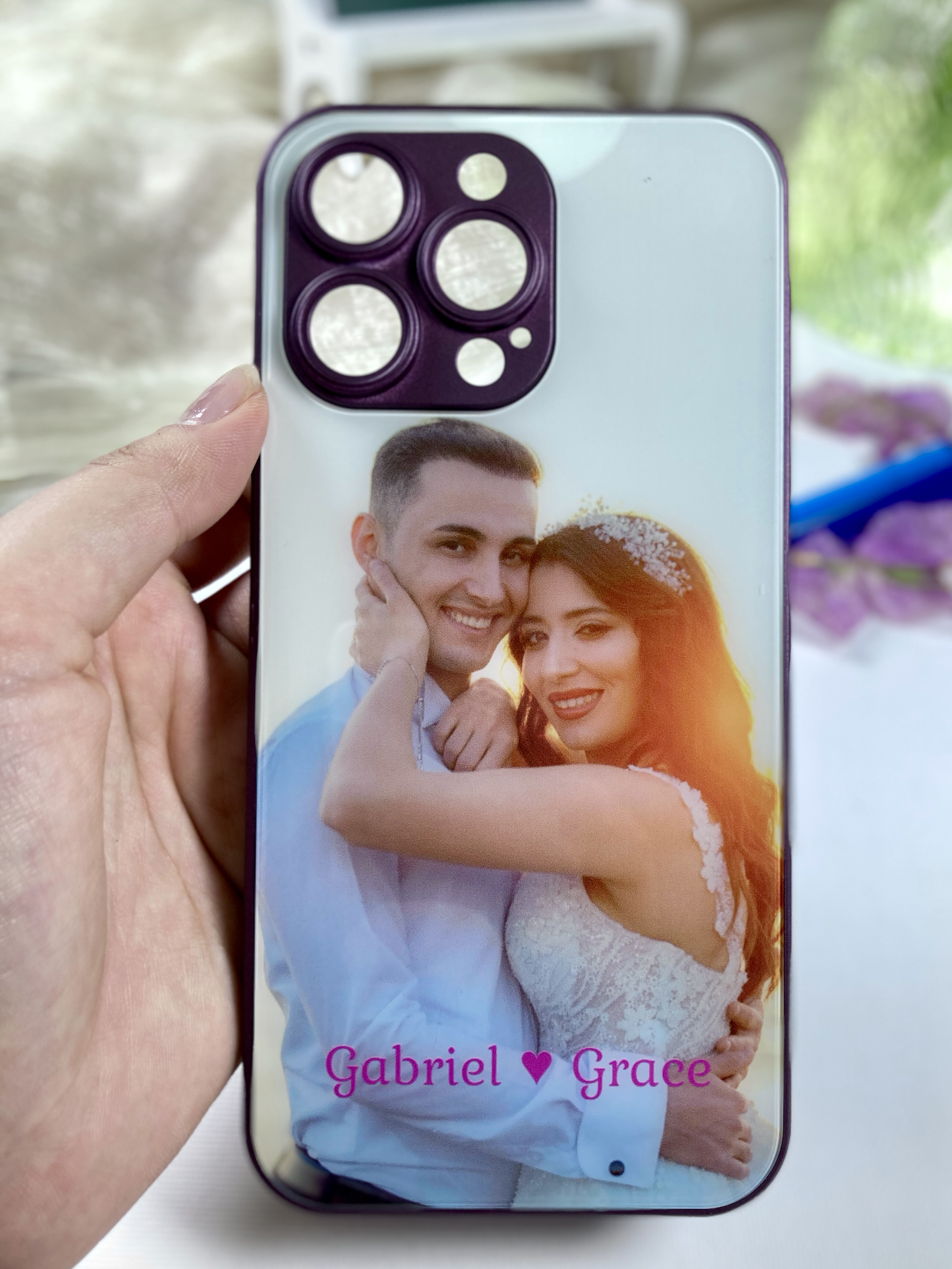 Memory-Infused Phone Cover: Customized with Your Photo for Samsung and iPhone