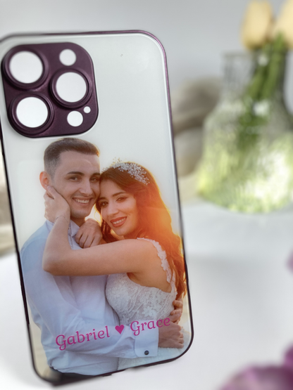 Memory-Infused Phone Cover: Customized with Your Photo for Samsung and iPhone