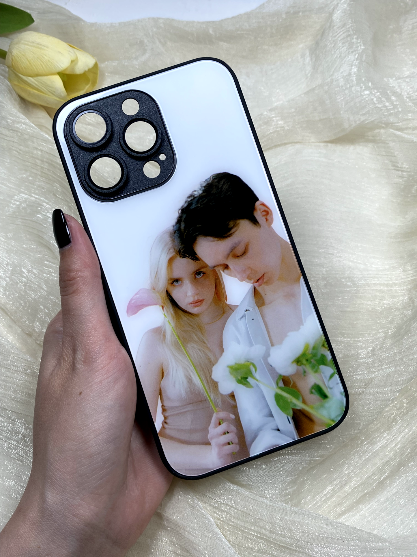 Enchanting Instants Forever: Custom Phone Cover with Cherished Photos