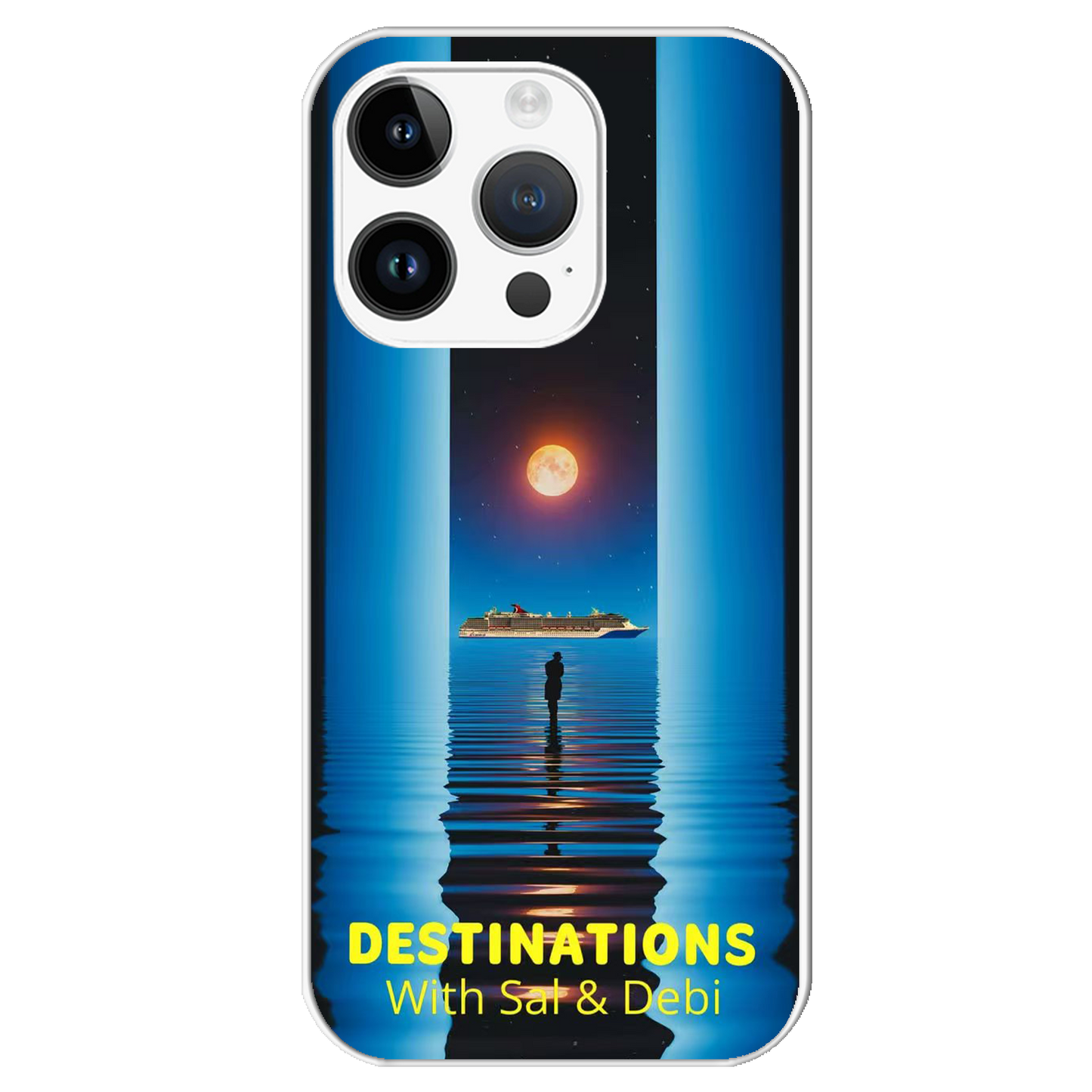 Funda de Teléfono Personalizada Exclusiva de Carnival Cruise Lines - ¡Personalízala con Tus Recuerdos!