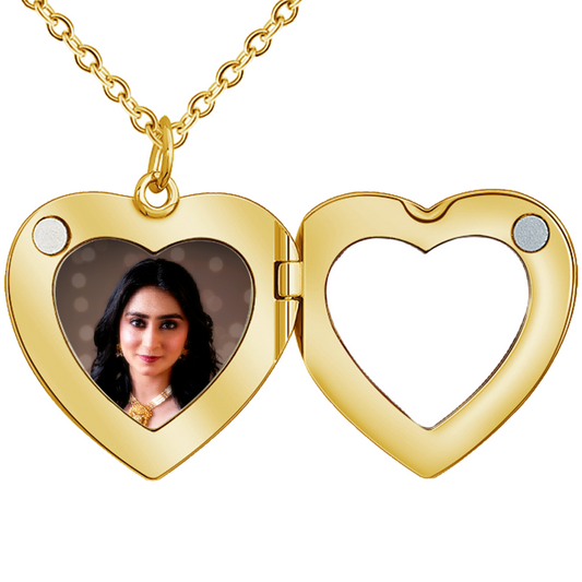 Keep Your Loved Ones Close - Personalized Memory Heart Locket