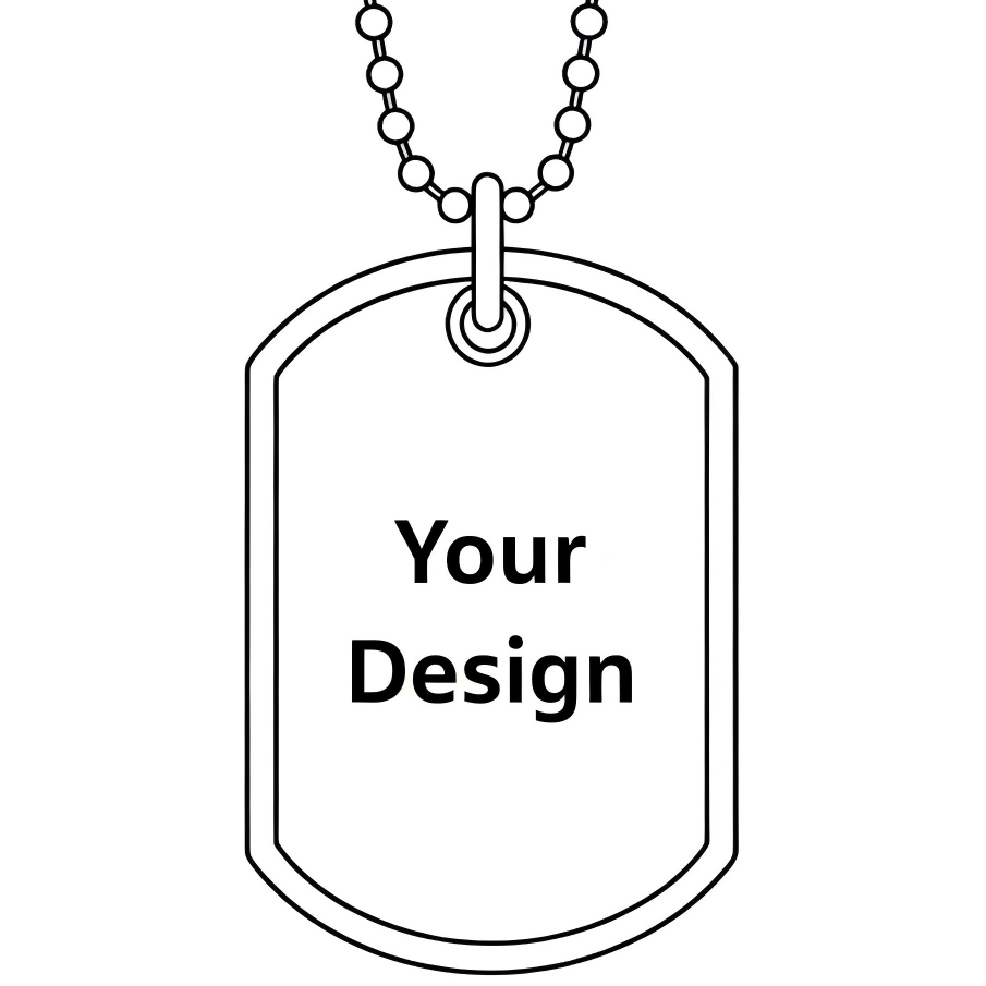 Lleva Tu Corazón: El Collar Etiqueta con Foto Personalizada | El Mejor Regalo Significativo